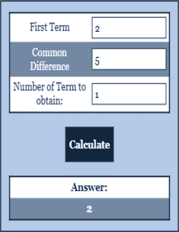 sequences calculator